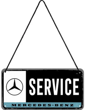 Nostalgic Art Mercedes-Benz Service 20x10cm