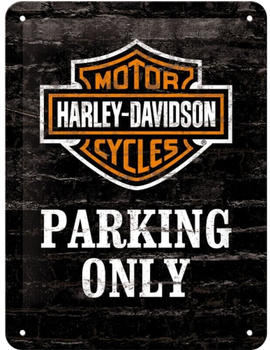 Nostalgic Art Harley-Davidson Parking Only 15x20cm