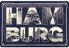 Nostalgic Art Hamburg Bilder, Buchstaben & Tau 30x20cm