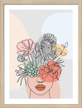Pro-Art Flowers on the Face V 33x43cm