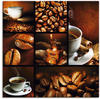 Artland Wandbild »Kaffee Collage«, Getränke, (1 St.), als Leinwandbild, Poster,