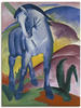 Artland Wandbild »Blaues Pferd I. 1911.«, Haustiere, (1 St.), als Alubild,