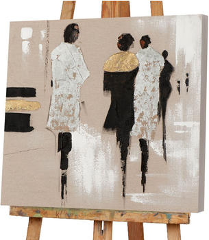 imageLAND Modenschau Gold/Silber 70x70cm
