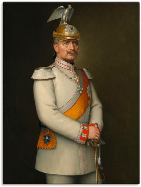 Art-Land Bildnis Kaiser Wilhelm II. 45x60cm