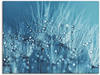 Artland Wandbild »Blaue glitzernde Pusteblume«, Blumen, (1 St.), als...