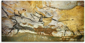 Art-Land Höhle von Lascaux. Rechte Wand des Grossen Saales der Stiere, ca. 17.000 v. Chr. 40x20cm