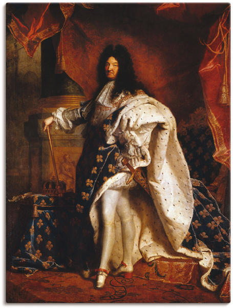 Art-Land Ludwig XIV. von Frankreich, 1701 45x60cm