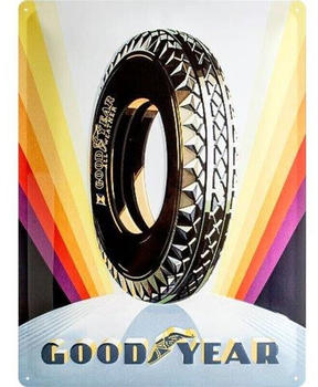 Nostalgic Art Goodyear Rainbow Wheel 30x40cm