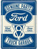 Nostalgic-Art Retro Blechschild, 30 x 40 cm, Ford – V8 Truck Garage –