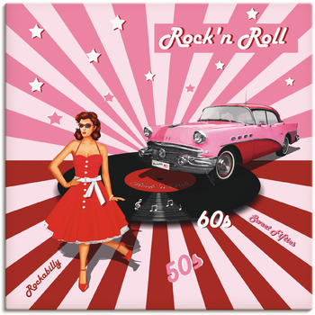 Art-Land Rock'n Roll die 50er Jahre 40x40cm