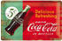 Nostalgic Art Coca Cola Delicious Refreshing Green 30x20cm