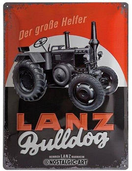 Nostalgic Art Lanz Bulldog 30x40cm Nostalgic Art Lanz Bulldog 30x40cm