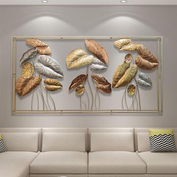 Dekoleidenschaft Blätter 135x69cm (C23001)