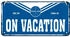 Nostalgic Art Pan Am On Vacation 20x10cm