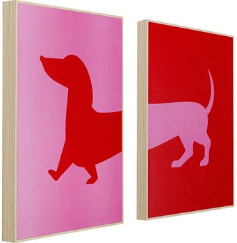 KARE Dog Frankie 30x40cm 2 Stk.