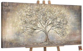 YS-Art Goldbaum ohne Schattenfugenrahmen 120x60cm