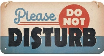 Nostalgic Art Achtung Do Not Disturb 20x10cm