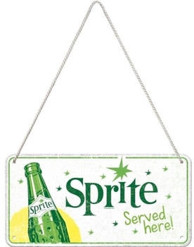 Nostalgic Art Sprite Sprite Served Here 20x10cm