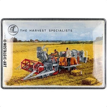 Nostalgic Art Claas The Harvest Specialists 30x20cm Nostalgic Art Claas The Harvest Specialists 30x20cm