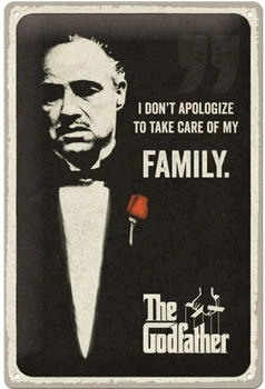 Nostalgic Art The Godfather I don't apologize 20x30cm Nostalgic Art The Godfather I don't apologize 20x30cm