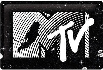 Nostalgic Art MTV Moonman Logo Universe 30x20cm