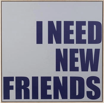 KARE Gerahmtes Bild New Friends 80x80cm