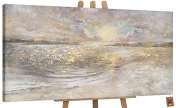 YS-Art Meer ohne Schattenfugenrahmen 200x100cm