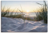 Artland Wandbild "Ostseestrand" Strand 1 Stk. tlg. als Alubild, Leinwandbild, Poster