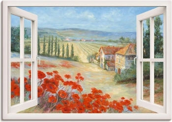 Art-Land Mohnlandschaft 100x70 cm