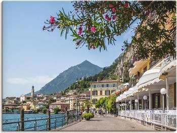 Art-Land Gardasee Limone sul Garda 80x60 cm