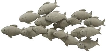 Boltze Wandobjekt Fischschwarm Eisen grau (2231200)