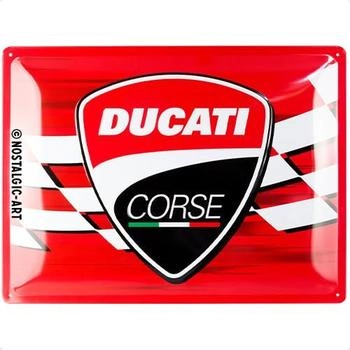 Nostalgic Art Blechschild Ducati Corse (23372)