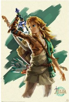 Wall-Art Gaming Poster The Legend Of Zelda: Tears Of The Kingdom - Link Unleashed