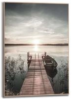 Reinders Wandbild "Slim Frame Wood 50x70 Scandic Jetty"