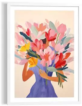Reinders Spring Girl Wandbild bunt (92917)
