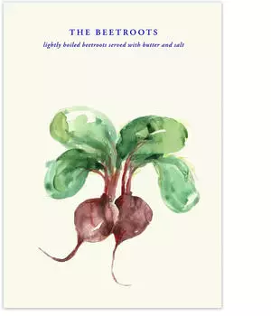 Paper Collective The Beetroots Poster, 100 x 140 cm