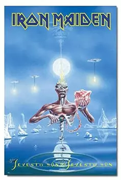 Wall-Art Musik Poster Iron Maiden Seventh Son of the Seventh Son 61x91,5 cm