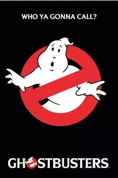 Wall-Art Poster, Filmposter GHOSTBUSTERS logo 61x91,5 cm
