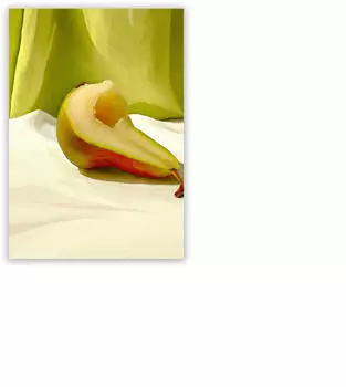 Paper Collective Pear Poster, A4