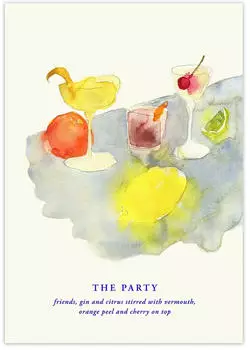Paper Collective The Party Poster, 70 x 100 cm