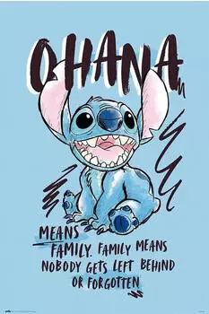 Disney Poster, Filmposter - Stitch 61x91,5 cm