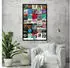 Wall-Art Musik Poster The Beatles Covers 61x91,5 cm
