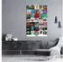 Wall-Art Musik Poster The Beatles Covers 61x91,5 cm