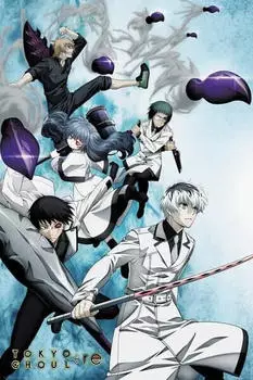 Wall-Art Poster, Filmposter Tokyo Ghoul Re Key Art 2 61x91,5 cm