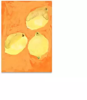 Paper Collective Lemons Poster 30 x 40cm