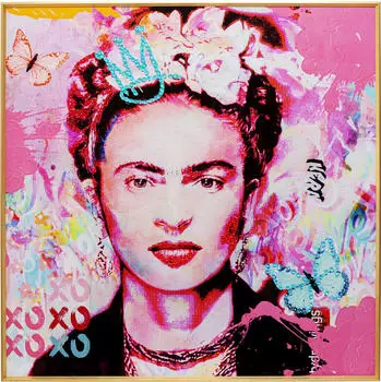 KARE Gerahmtes Bild La Viva Mexico 100x100cm