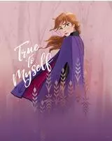Komar Bild "Frozen Anna True to Myself" Disney 1 Stk. tlg. Wandbild zur Dekoration im