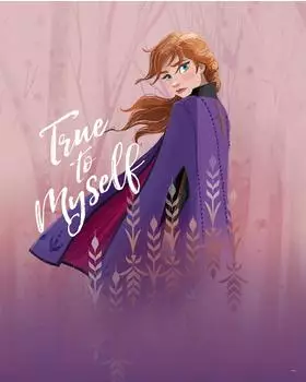 Komar Frozen Anna True to Myself Wandbild 40x50cm (89032024-0)