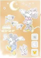 Komar Wandtattoo "Mickey Counting Sheeps - Gr&ouml;&szlig;e 50 x 70 cm" selbstklebend,