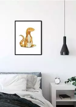 Komar Wandbild Cute Lizard 30 x 40 cm